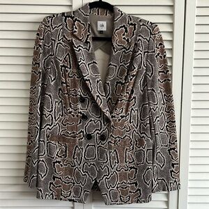 Cabi Snake Print Blazer